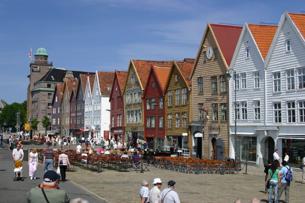 City tour of Bergen for cruise ship passengers